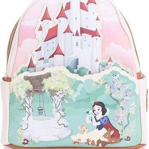 Loungefly Disney Snow White Castle Series Backpack NWT​